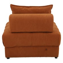 Bettina Corduroy Velvet Armless Lounge Chair